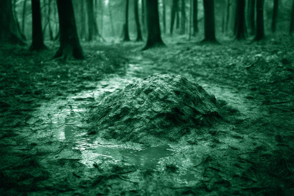 Tumulazione umida al crepuscolo, un ambiente che favorisce lo stato di saponificazione di un cadavere.
