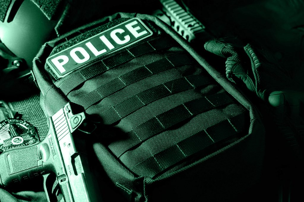 Polizia americana. simbolo dei cold case risolti negli Usa tra il 2011 e il 2015.