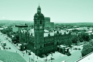 Panoramica della città di Pietermaritzburg, prima in classifica nella lista delle città più pericolose del mondo aggiornata alla prima metà del 2025.