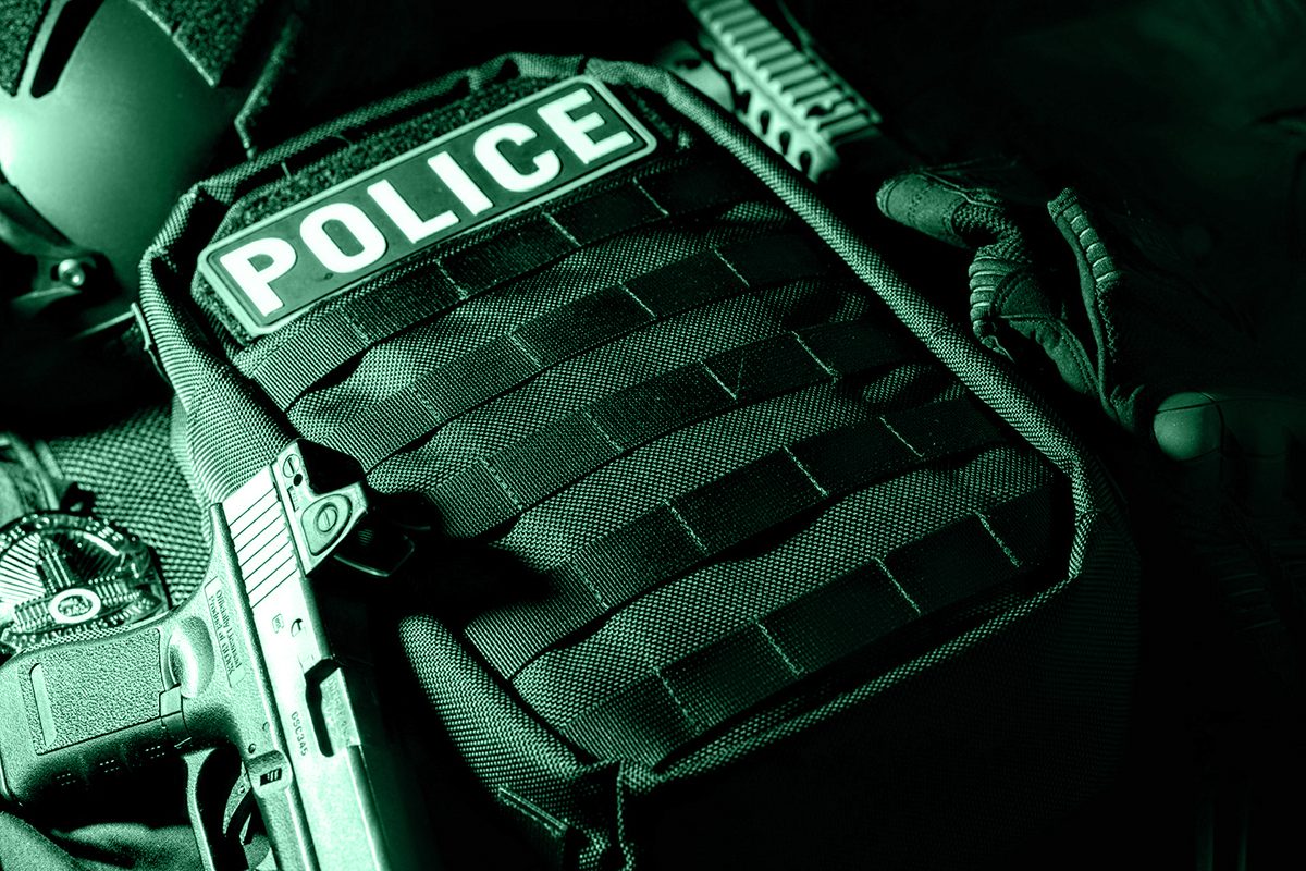Polizia americana. simbolo dei cold case risolti negli Usa tra il 2011 e il 2015.