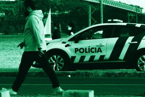 Macchina della polizia portoghese che ha indagato sui delitti più discussi e famosi del Portogallo.