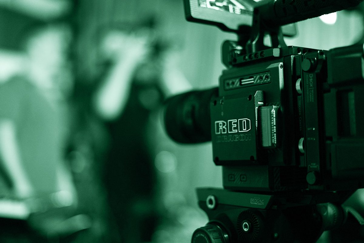 Videocamera con la quale vengono registrati film ispirati a storie vere true crime.